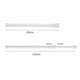 thumbnail image 2 of Curtain Rod Curtain Rail Pole No Punching Telescopic Rod 30-50cm/40-70cm/60-110cm Cupboards/window/kitchen Etc, 2 of 11