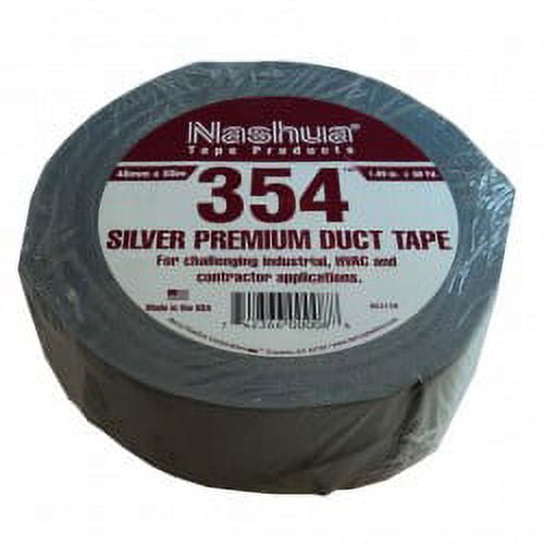Premium Duct Tape 2inx60yd Nashua 354 Silver (Reinforced) (Ul)