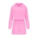 thumbnail image 4 of Puntoco Conjunto De Sudadera Informal De Gama Alta De Moda De Color Sólido con Temperamento para Mujer Conjuntos De Dos Piezas con Top De Manga Larga Y Pantalones Cortos Puntoco Puntoco-6731, 4 of 6