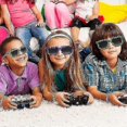 thumbnail image 3 of 6 Pcs Minecraft Mosaic Sunglasses Uv Protection For Children Outdoors, 3 of 3