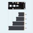 thumbnail image 1 of Para Placa Adaptadora RPi 5 PCIE una M.2 para Placa de Expansión SSD para 5 PCIE una M.2 NVMe 2230/2242/2280/2260, 1 of 5