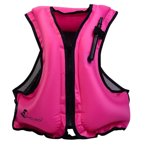 Chaleco salvavidas Chaleco salvavidas de natación inflable adulto chaleco salvavidas para practicar OMOUBOI Chaleco salvavidas