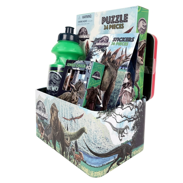 Jurassic World Valentine s Day Tin Box Gift Set Walmart