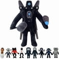 thumbnail image 5 of Skibidi Toilet Stuffed Plush Doll Toys Collectible Gifts for Kids Fans Adults Birthday Anime Game Figure Titan TV Man Cameraman, 5 of 5