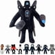 thumbnail image 5 of Muñeco de peluche de inodoro Skibidi, juguetes coleccionables, regalos para niños, fanáticos, adultos, cumpleaños, figura de juego de anime, Titan TV Man Cameraman, 5 of 5