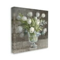 thumbnail image 3 of Stupell Industries Rustic White Tulip Vase Botanical & Floral Painting Gallery Wrapped Canvas Print Wall Art, 36 x 36, 3 of 7
