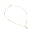 thumbnail image 1 of Dije Inicial Q Ametrinaa Mini Zirconia Chapa de Oro 18k Cadena MPGD0019-Q, 1 of 5