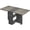 Grey, variant on Ourlova Movable Space Saving Foldable Kitchen Table for 4 with 2 Storage Shelf and 6 Wheels for Small Spaces Kitchen and Dining Room Brown