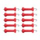 thumbnail image 4 of 10 piezas de aisladores de manija de puerta de resorte para cerca eléctrica, accesorios para de , conector de puerta, de cerca, 4 of 9