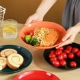 thumbnail image 3 of Mirdinner 20 Pcs Unbreakable Colorful Plastic Dinnerware Sets for 4, Reusable Lightweight Camping Plates Cups and Bowls with Cutlery Set, Great for Kids & Adult, Dishwasher Microwave Safe, 3 of 7