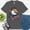 Asphalt, variant on Merica Bald Eagle T-Shirt | Patriotic Bandana USA Flag Graphic Tee , Lavender, XL