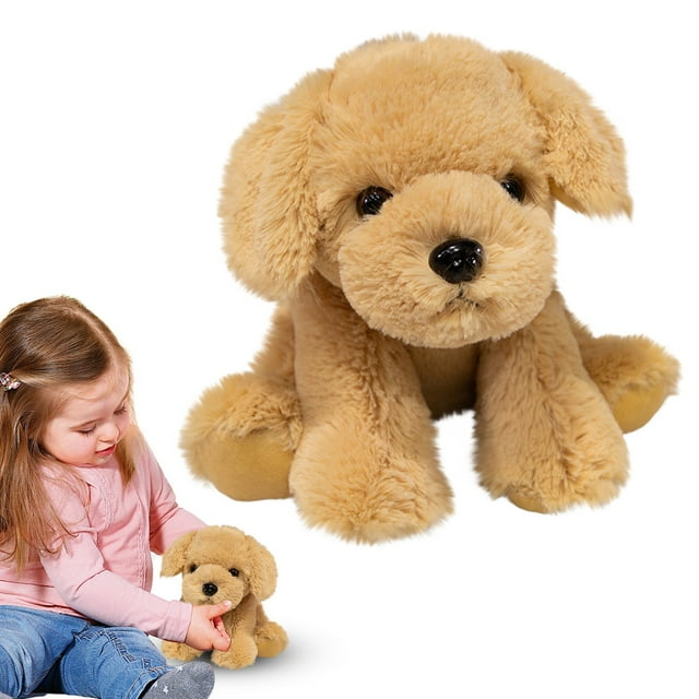 Soft Plush Animal Toys in 17 Cute Characters, Ultra-Soft Skin-Friendly Fabric and Perfect 8.5-Inch Size, Huggable Gift for Kids and Easy Machine Washable Care (L)