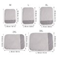 thumbnail image 2 of Cooling Mat for Dogs Pet Cooling Mat 15.75 Inch X 23.62 Inch Soft Ice Silk Pet Pad Cooling Dog Bed for Indoor Outdoor Use Gray 1 Pack, 2 of 7