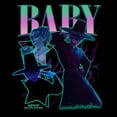 thumbnail image 2 of Mens KPop Demon Hunters Baby Saja Collage T Shirt, 2 of 5