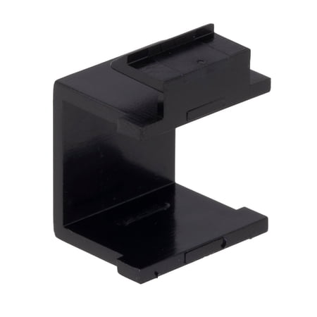 Heavy-Duty Blank Keystone Insert  Thermoplastic   Black  50-Pack price history on PriceWatchPro