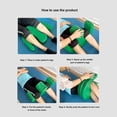 thumbnail image 4 of Dispositivo de para Pacientes Postrados en Cama, Almohada Giratoria Impermeable en Forma de U con Correa, Dispositivo de Multifuncional para Ancianos, Almohada Giratoria (Verde), 4 of 9