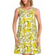 thumbnail image 1 of Disketp Banana para Vestido sin Mangas para Mujeres, Vestidos de Verano para Mujeres, Casual y Holgado para la Playa, 1 of 7