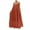 Brown, variant on 2026 Womens Clothing under $5 asdoklhq Womens Plus Size Dresses,Women Casual Solid Strap Dress Pocket Loose Backless Big Swing Dress