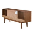 thumbnail image 6 of Holly & Martin Simms Midcentury Modern Media Console, for TVs up to 68", Dark Tobacco, 6 of 17