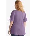 thumbnail image 2 of Ellos Women's V-Neck A-Line Tunic Tunic, 2 of 3