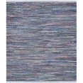 thumbnail image 1 of Safavieh Rag 2'3" X 9' Hand Woven Cotton Rug in Purple, 1 of 3