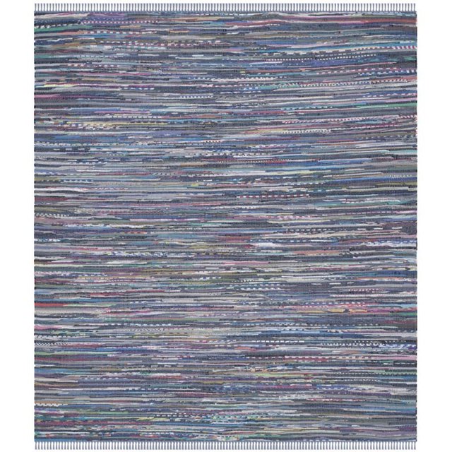 Safavieh Rag 2'3" X 9' Hand Woven Cotton Rug in Purple