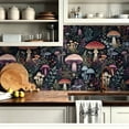 thumbnail image 3 of Vintage Forest Mushroom Floral Wallpaper, Boho Rustic peel and stick wallpaper, waterproof Home Decor for Bedroom, Living Room, Bathroom, Kitchen Cabinet, Dorm Room, renter friendly [17.7 * 118 in], 3 of 8