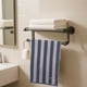 thumbnail image 4 of Toalla Grande 90x40, Toalla De Baño Completa, Toalla De Baño Absorbente, Toalla De Casa Adulto Facial, 100% Algodón, A Rayas Gris, 4 of 6