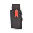 thumbnail image 1 of Estuche Pop-Up para tarjetas de crédito con protección RFID, billetera de cuero genuino con compartimento para billetes y monedas para hombres y mujeres, 1 of 4