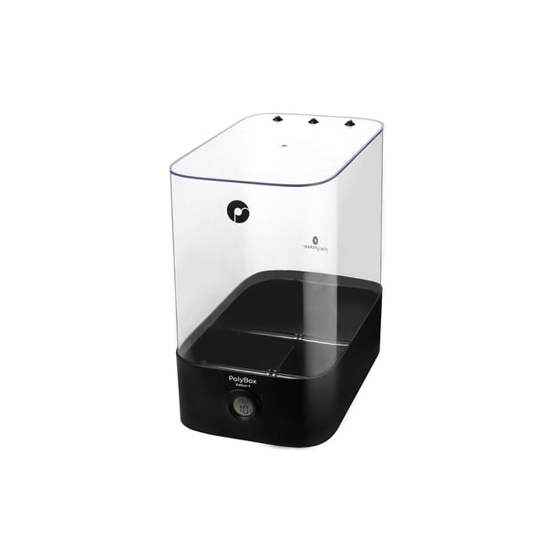 Polymaker Caja de almacenamiento de filamentos de impresión 3D, paquete de 4 - Caja PolyDryer x4 para sellado y protección continua de filamentos, soporte de filamento de impresora 3D compatible con n
