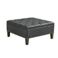 thumbnail image 2 of Gracie Mills Farley Button Tufted Square Cocktail Ottoman with Nailhead Accent - GRACE-179, 2 of 4