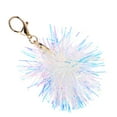 thumbnail image 4 of MRLESS Sparkling Glitter Pom Pom Keychain with Tassel Charm, Cute Handbag Pendant for Women and Girls Accessories, 4 of 6