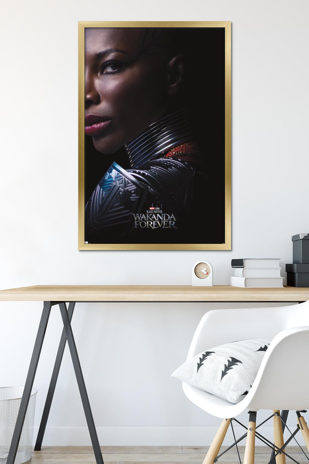 Marvel Black Panther: Wakanda Forever - Aneka One Sheet Wall Poster, 22.375" x 34" Framed