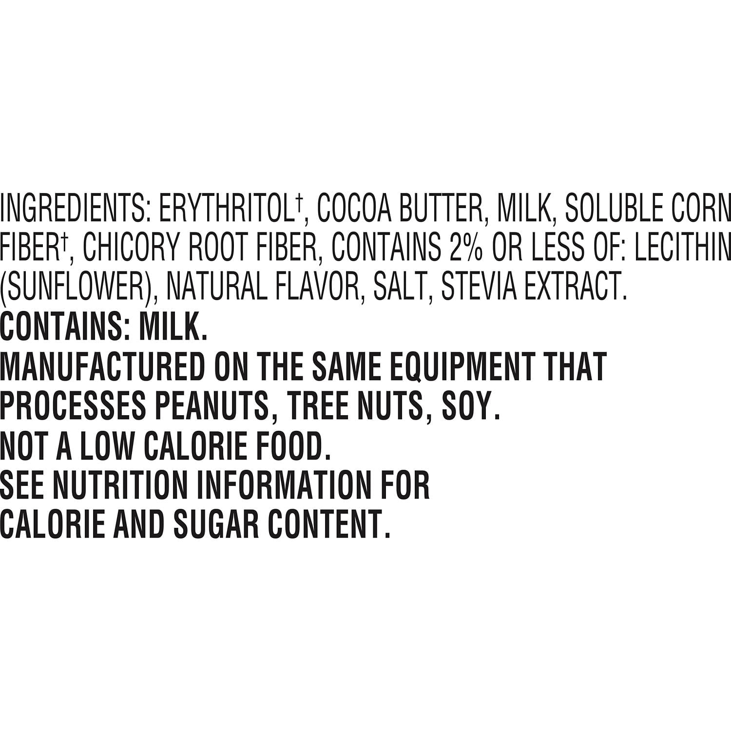 Lily's White Chocolate Style No Added Sugar Baking Chips, Bag 7 oz pack of 2