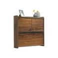 thumbnail image 2 of Sauder Harvey Park Collection - Wall-mounted workstation - grand walnut, 2 of 14