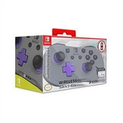 PDP Gaming Little Wireless Controller, Grey/Purple - Nintendo Switch