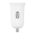 thumbnail image 3 of onn 12W Single USB-A Port Car Charger, White - Compatible with iPhone, Samsung Galaxy, Note, Pixel Devices iPad Pro, & More, 3 of 13