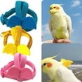 thumbnail image 4 of Visland Pet Parrot Bird Harness Leash, Cute Wing Design Adjustable Buckle Long Rope Wear-resistant Vest for for Parrots Pigeons Budgerigar Lovebird Outdoor Training Toy 1PC, 4 of 7