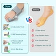 thumbnail image 4 of Bunion Corrector for Left Foot, Big Toe Straightener for Bunion Relief, Adjustable Bunion Splint with Soft Silicone Pad, Bunions Hallux Valgus for All-day Support, Universal Size for Left Feet, 4 of 10