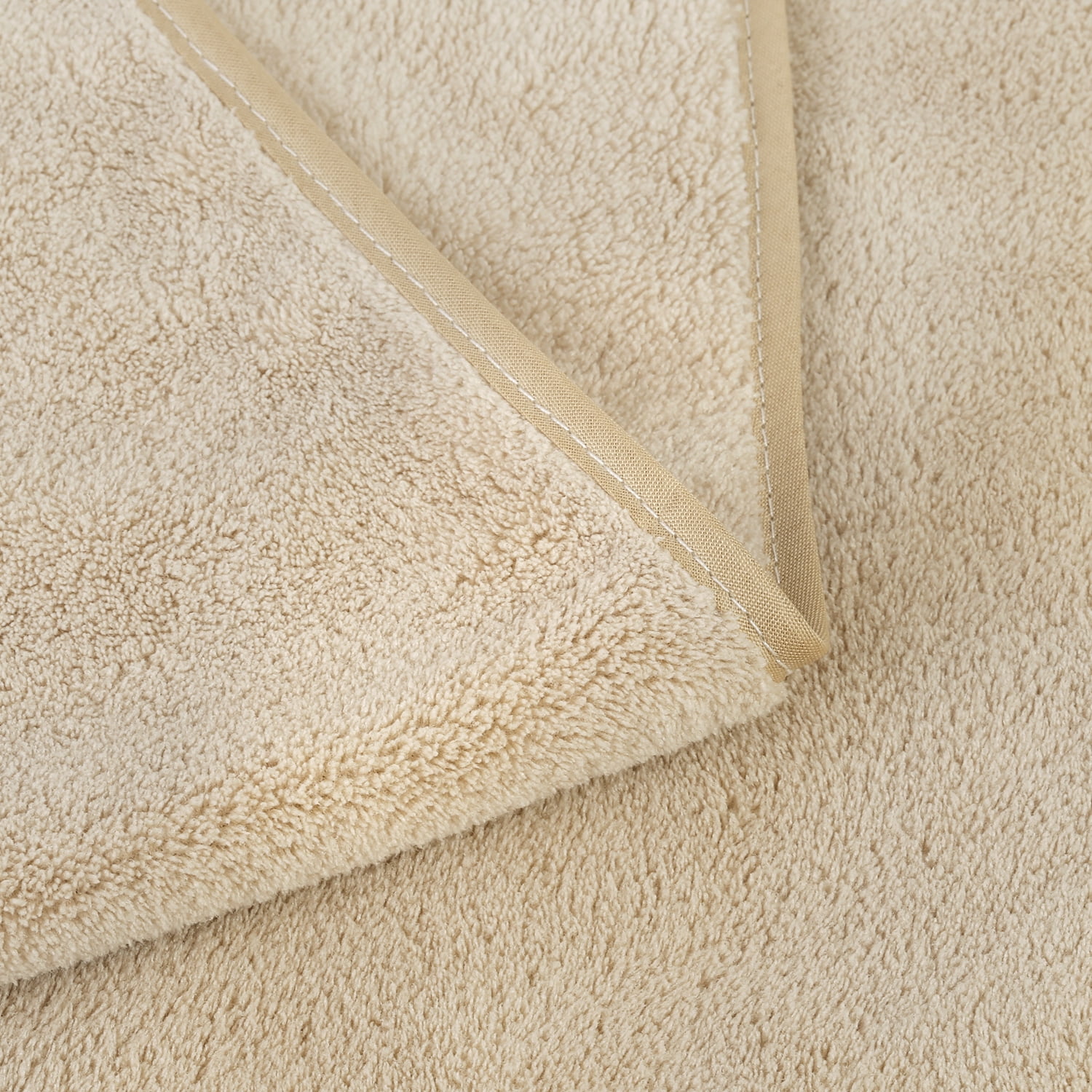 NC 2 Pack Bath Towels 35"x 70",Super Soft and Absorbent,Lint Free,Fade Resistant, Camel