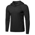 thumbnail image 3 of FashionOutfit Men's Thermal Hooded Long Sleeve T-Shirt, 3 of 4