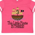 thumbnail image 4 of Inktastic Pirate 3rd Birthday Party Boys Boys Toddler T-Shirt, 4 of 5