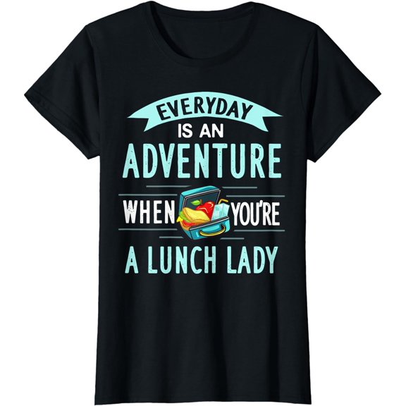 Lunch Lady Holiday Gift School Cafeteria Worker T-Shirt