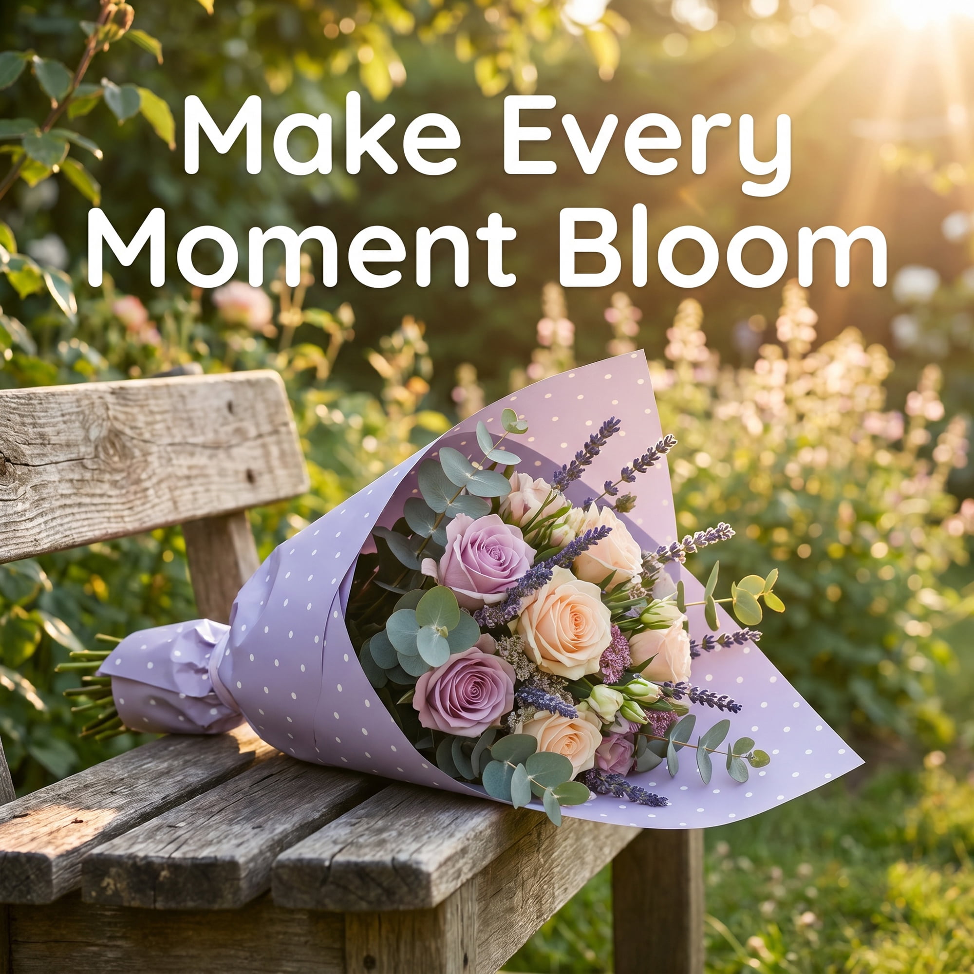 Unique Bargains Waterproof Luxury Matte Gift Wrapping Paper for Bouquets Purple 22" x 22"