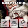 thumbnail image 3 of Santa Claus Luxurious Velvet Pillow of 2,for Bed Pillow Covers and Throw Pillows - Available in 16x16, 18x18, and 20x20 Inches with Unique Patterns for Various Occasions, 3 of 6