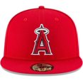 thumbnail image 2 of New Era Anaheim Angels Fitted 59Fifty On-Field Red Cap Hat, 2 of 12