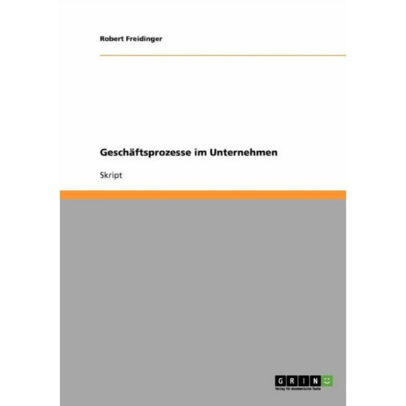 Geschaftsprozesse Im Unternehmen