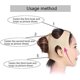 thumbnail image 4 of 2 piezas (M) correa para adelgazar la cara, máscara adelgazante en forma de V, vendaje de elevación facial indoloro para eliminar la flacidez de la piel, reafirmante, antiarrugas, 4 of 5