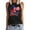 512_Black, variant on HEILAU Independence Day Shirts for Women American Flag Graphic Tees Sleeveless Tank Top Gradient Coconut Tree Tops Summer V Neck Button Down Shirt Summer Tops