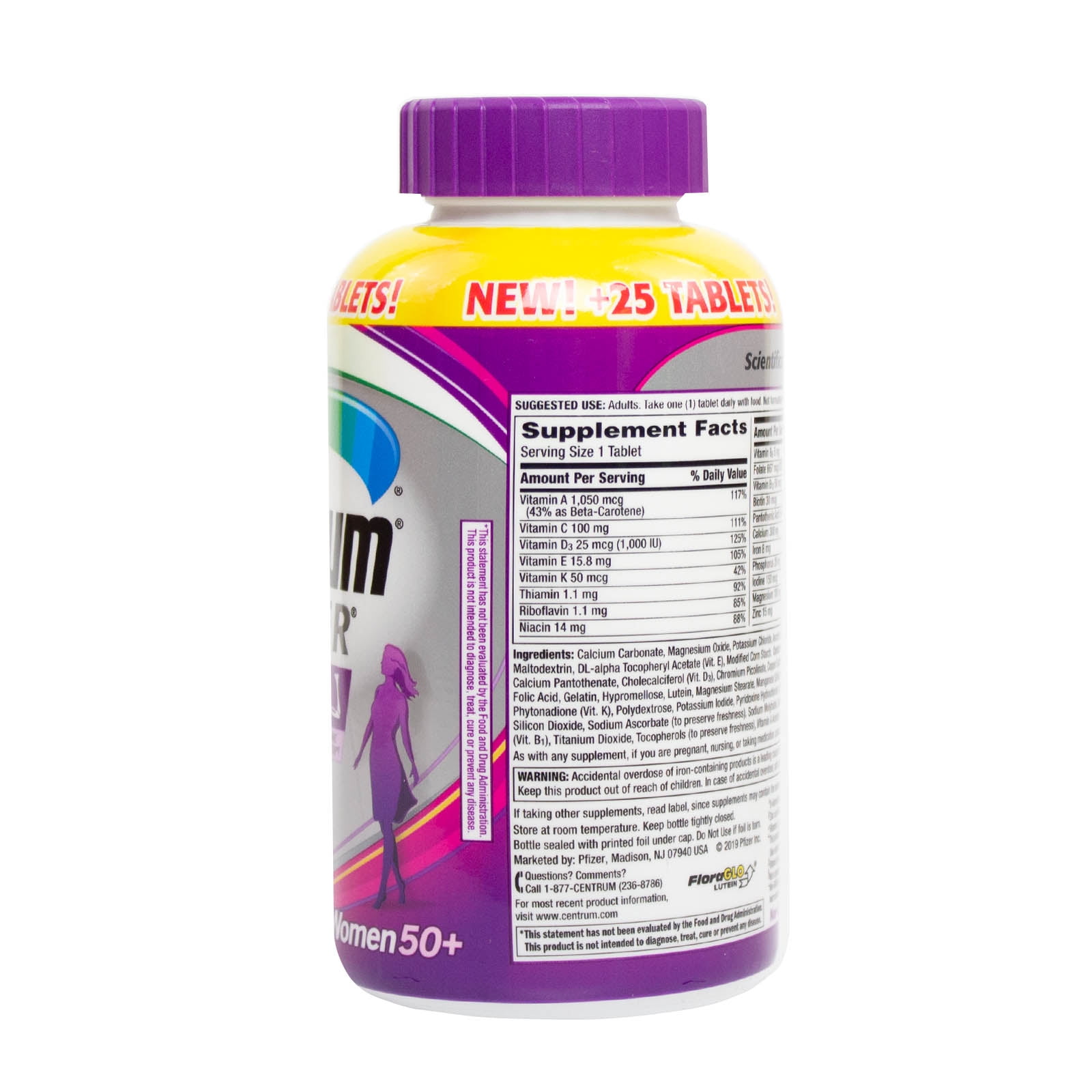 Buy Centrum Silver Ultra for Women Multivitamin 250ct Online at